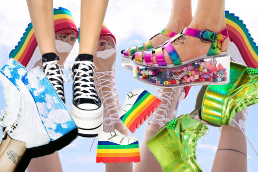Trippy Hippy Platform Shoes