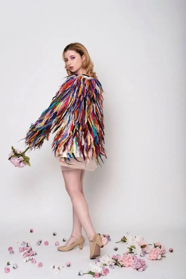 Shaggin Shaggy Rainbow Jacket