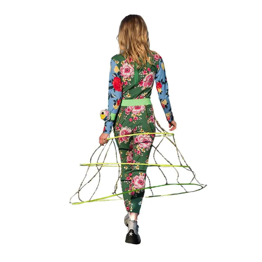 Eyeronic Flirt Flower Bodysuit and Skirt