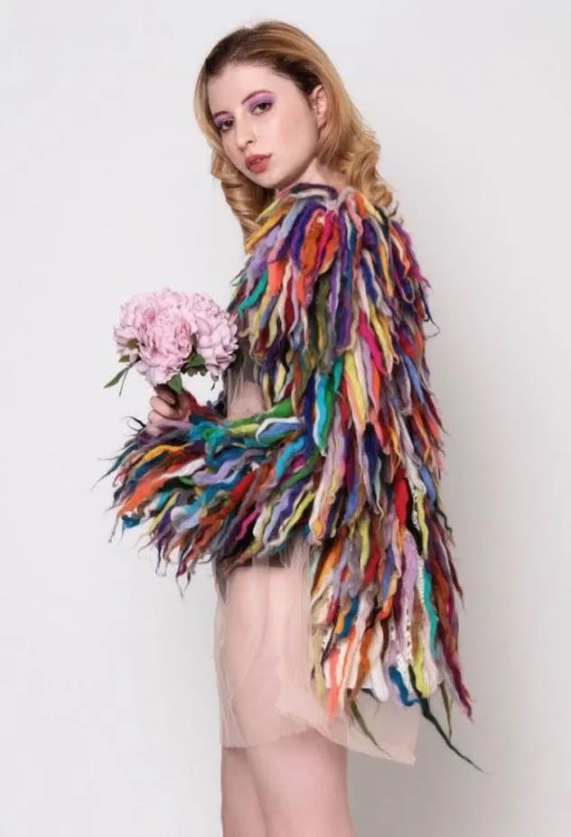 Shaggin Shaggy Rainbow Jacket