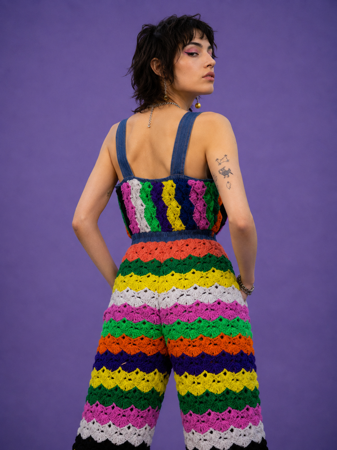 Over the Rainbow Overalls