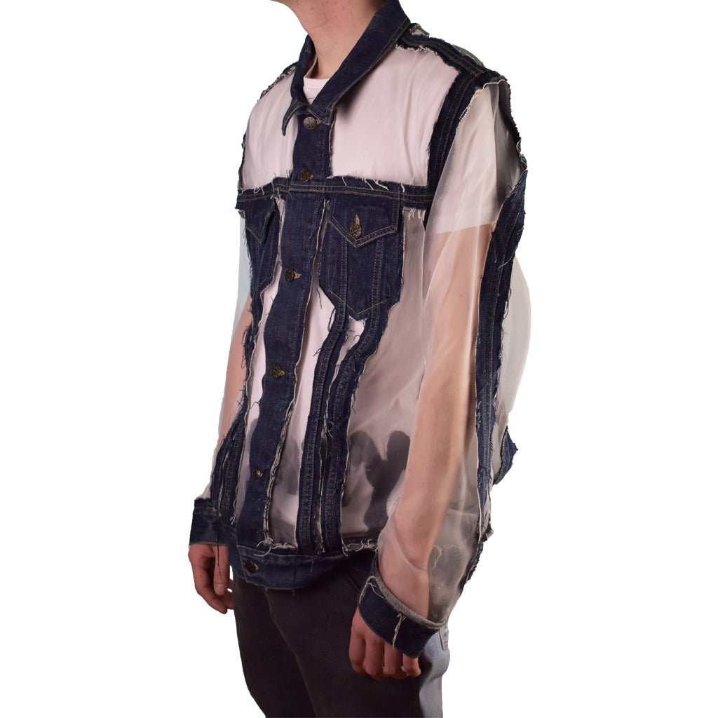 Negative Space Oversized Revamped Jacket side view