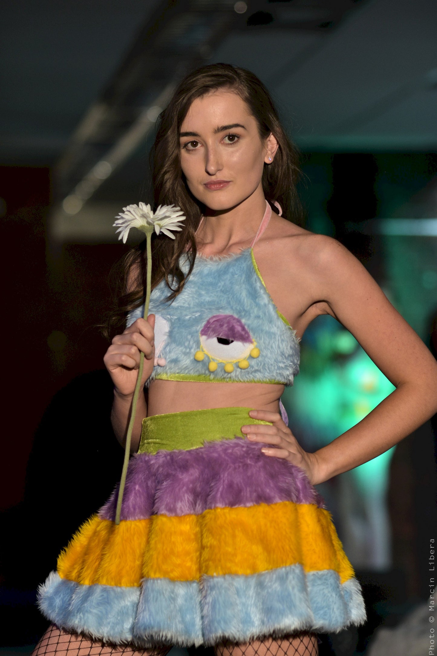 Their's Fur In My Ice Cream Skirt on runway