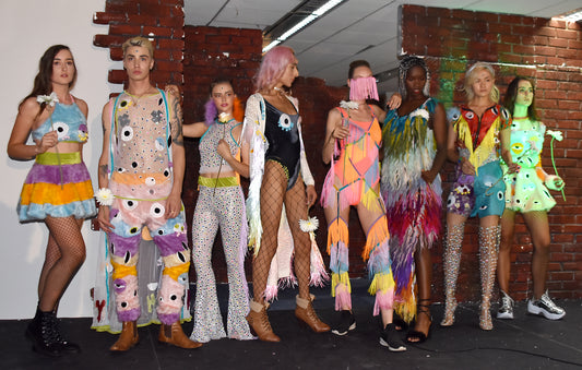 London Fashion Week Trippy Hippy Eyelucidate