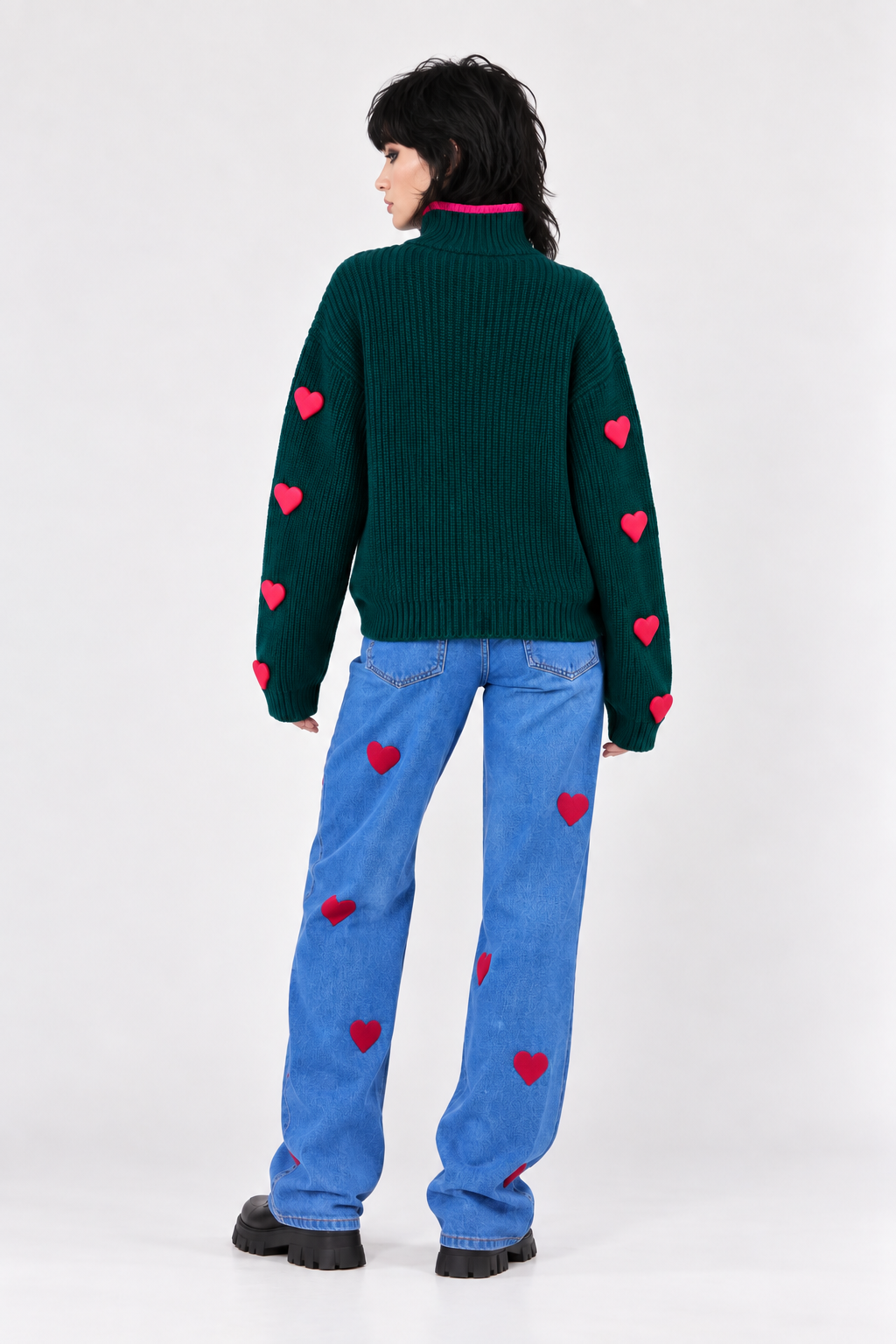Love Bug Turtleneck Sweater