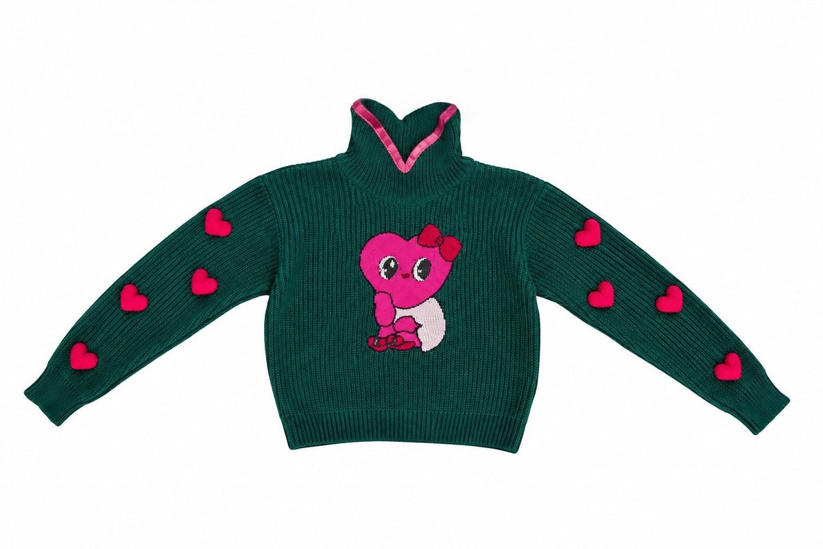 Love Bug Turtleneck Sweater