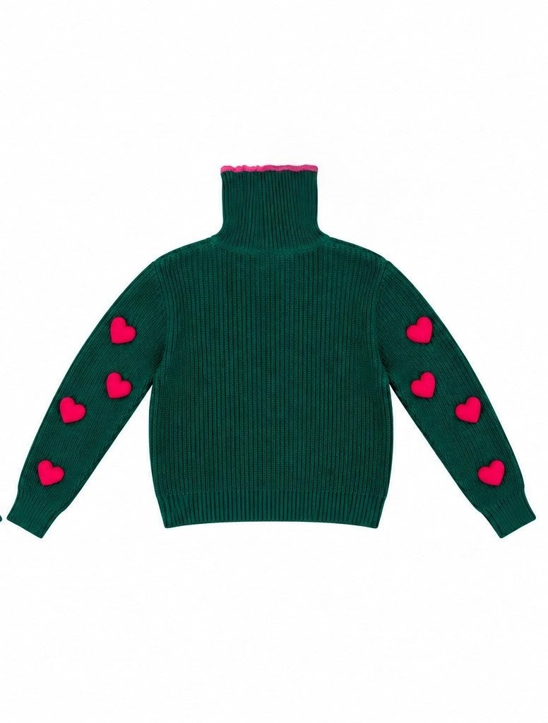 Love Bug Turtleneck Sweater