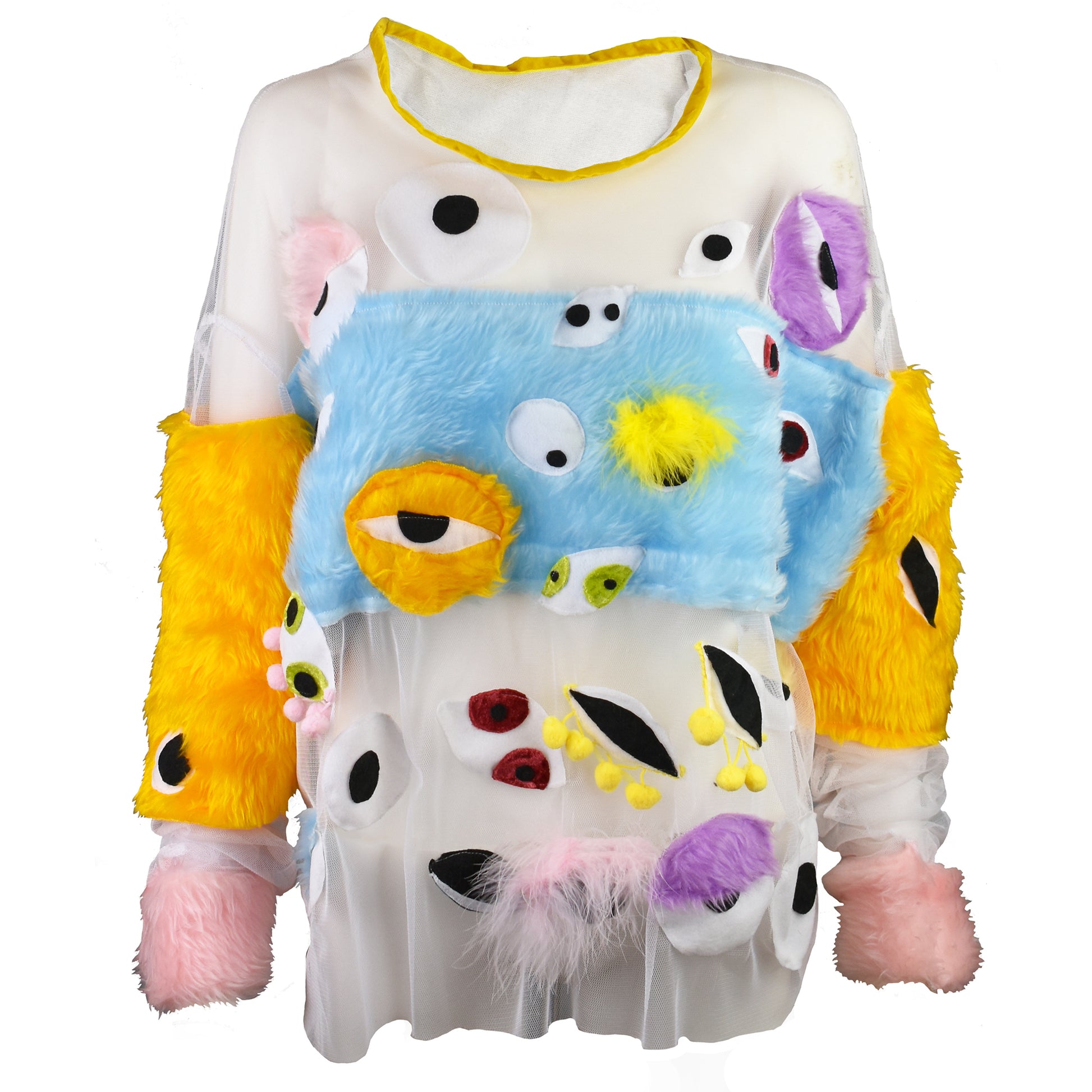 Trippy Fuzzy Eye Sweater product image