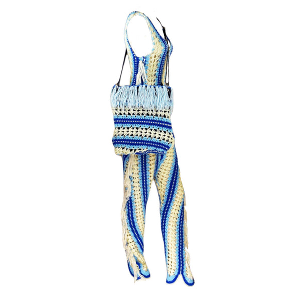 Swingin' Fringe Crochet Bodysuit