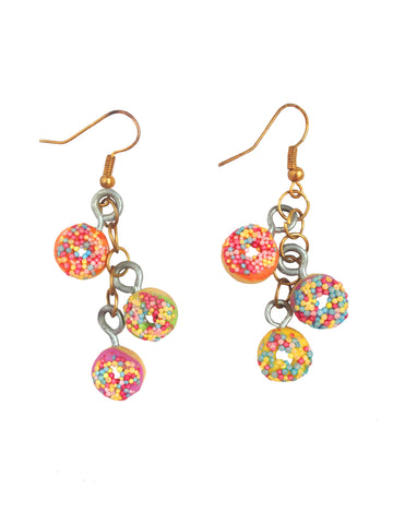 Donut Earrings Trippy Hippy sprinkle donut envy Earrings