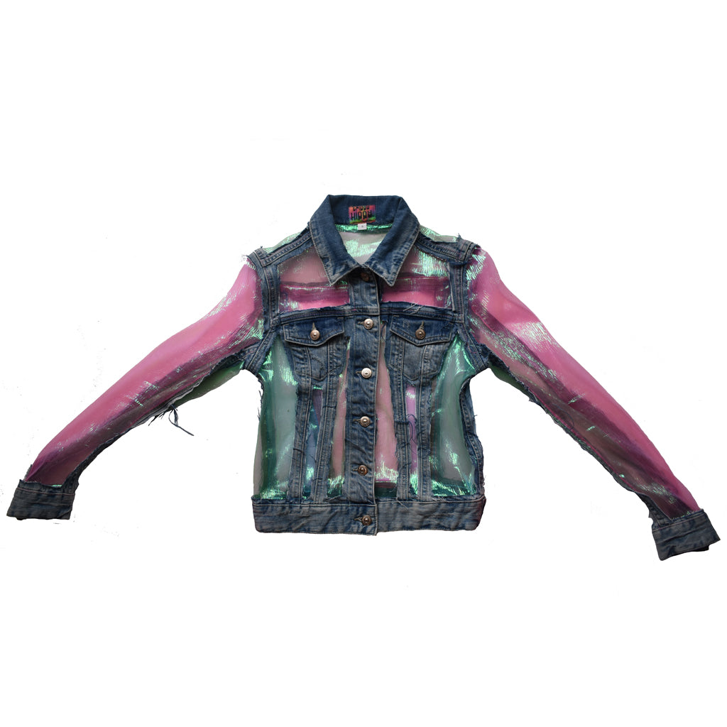 Unicorn Iridescent Jacket Trippy Hippy Product Image Front